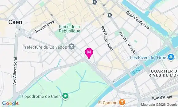 Localisation Mtre Jourdan Philippe