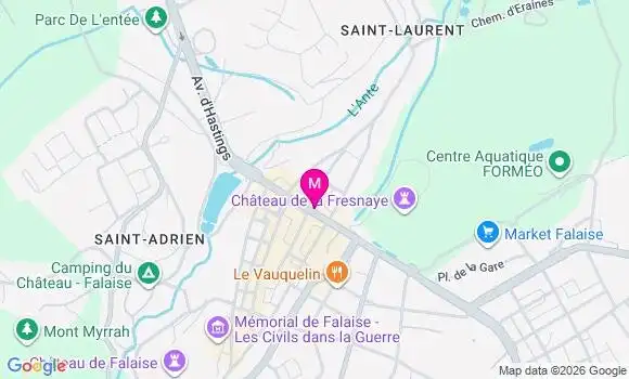 Localisation Mtre Le Pasteur Olaf