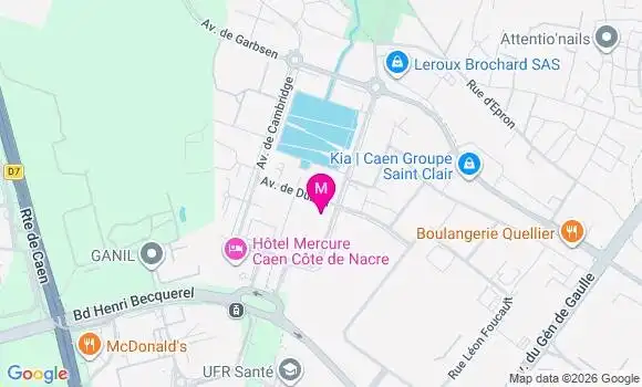 Localisation Mtre Lecocq Estelle