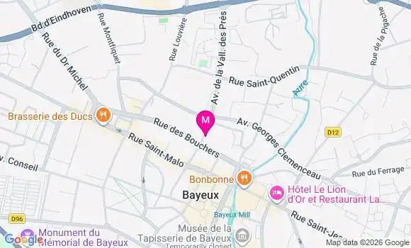 Localisation Mtre Lemoine Flavie