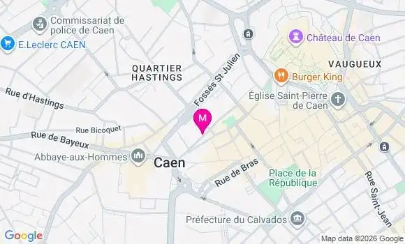 Localisation Mtre Miglierina Camille