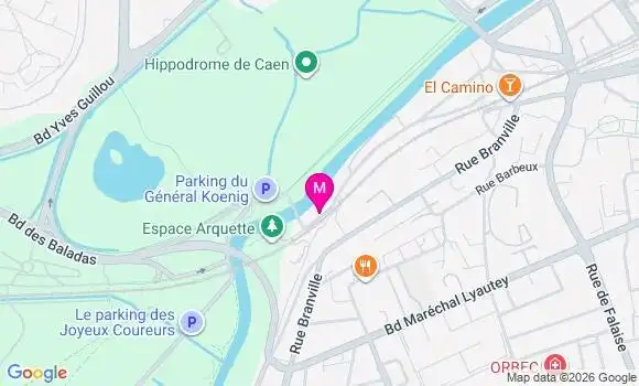 Localisation Mtre Papinot Camille
