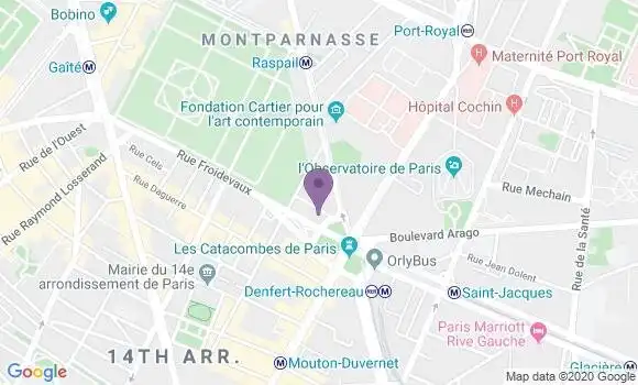 Localisation Mtre Falek Morad