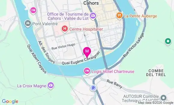 Localisation Mtre Pedoussaut Catherine