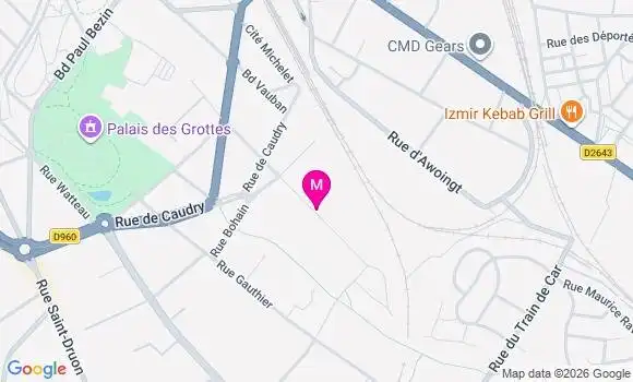 Localisation Mtre Crogiez Miguel