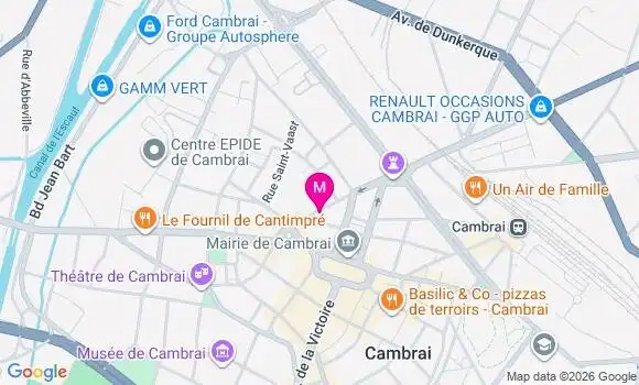 Localisation Mtre Lefebvre Amandine