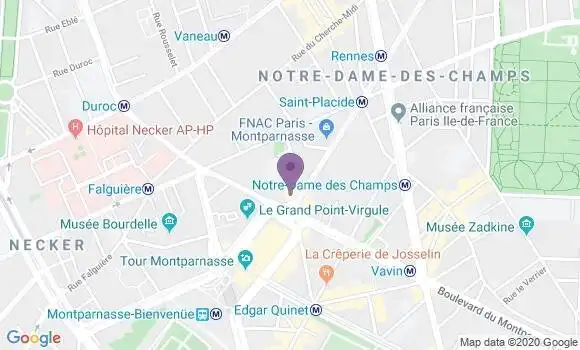 Localisation Mtre Chanu Sarah