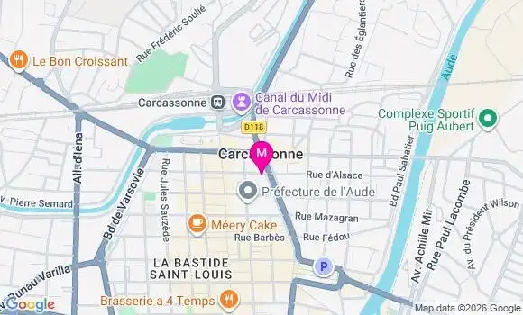 Localisation Mtre Branlat Caroline