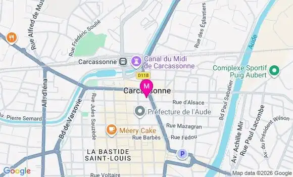 Localisation Mtre Gasparini Guillaume