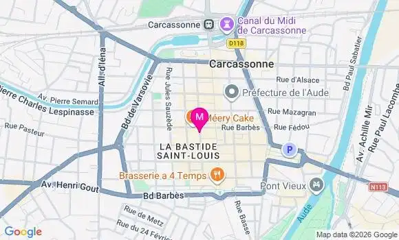 Localisation Mtre Gastou Aude