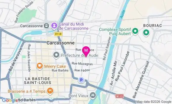 Localisation Mtre Lima Victor