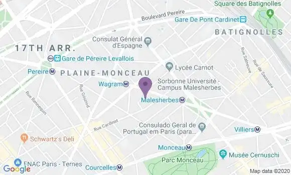 Localisation Mtre Falte Benoît