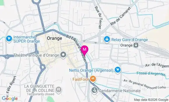 Localisation Mtre Colloca Cindy