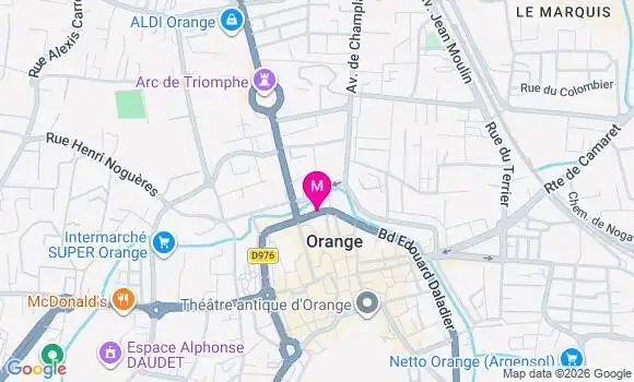 Localisation Mtre Fernandez Caroline
