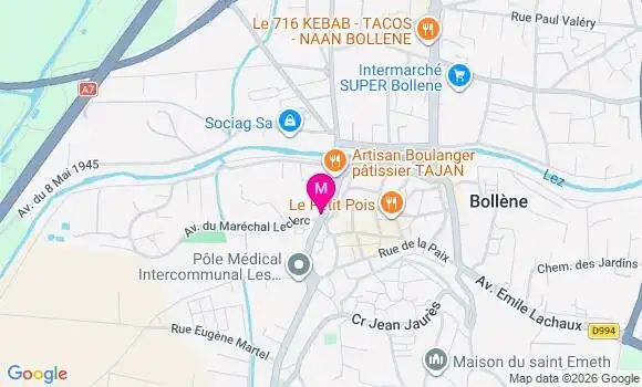 Localisation Mtre Hild Valérie