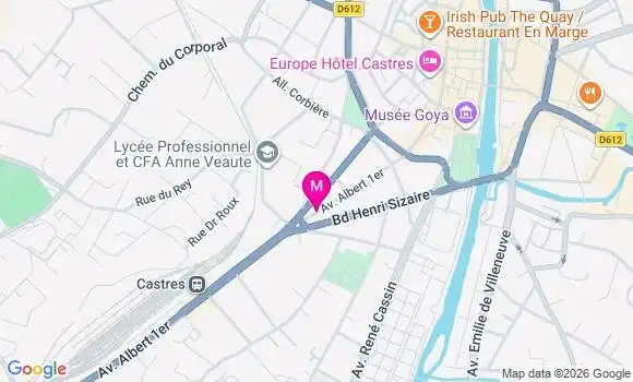 Localisation Mtre Bru Laurie