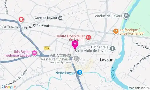 Localisation Mtre Esparbie Charlotte