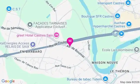 Localisation Mtre Haddada Rachel