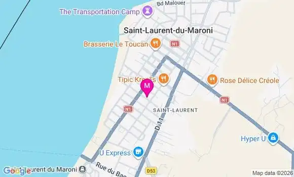 Localisation Mtre Navin Prisque