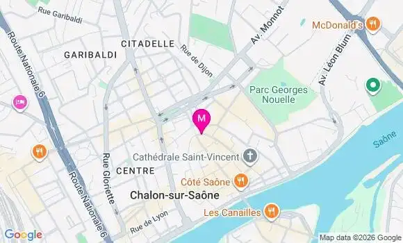 Localisation Mtre Cardinal Antoine