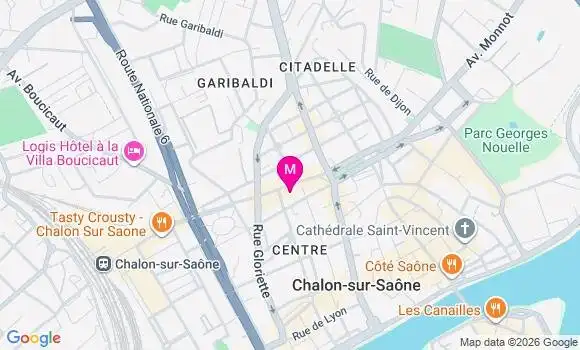 Localisation Mtre Charrier Anne Charlotte
