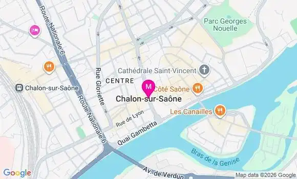 Localisation Mtre Chavance Amandine