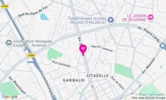 Localisation Mtre Lemaire Sophie