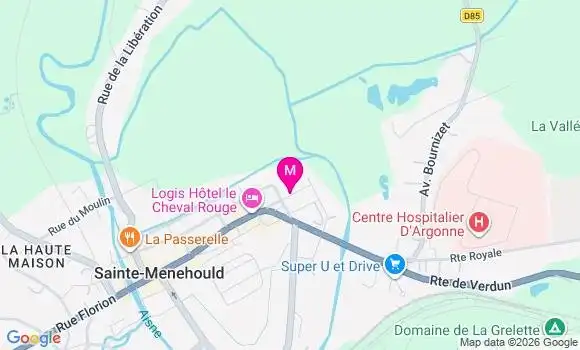 Localisation Mtre Loreaux Isabelle