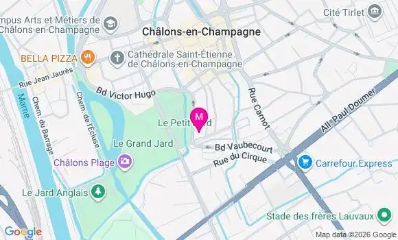 Localisation Mtre Wathier Tiphaine