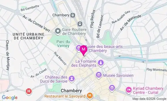 Localisation Mtre Bert Camille
