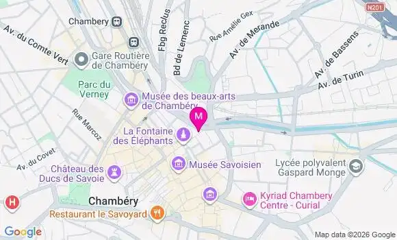 Localisation Mtre Darey Tiphanie
