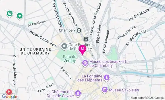Localisation Mtre Guilland Christophe