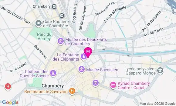 Localisation Mtre Lombard Marion