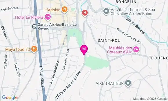 Localisation Mtre Mollard Claire