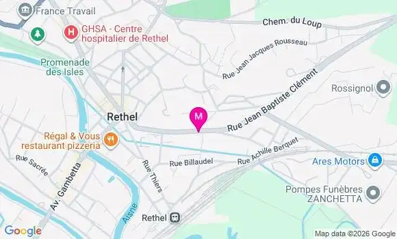 Localisation Mtre Callegher Marie