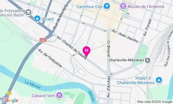 Localisation Mtre Dupin Corentine