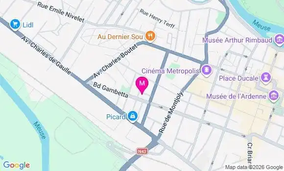 Localisation Mtre Foulon Elodie