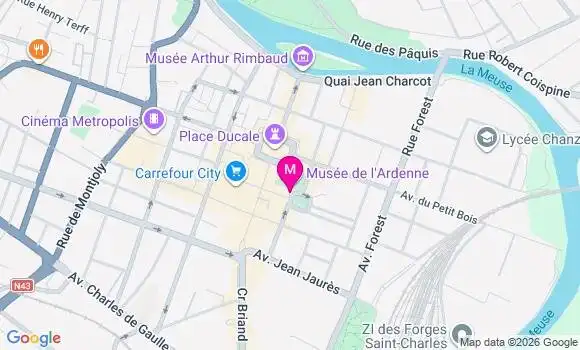 Localisation Mtre Guillaume Alicia