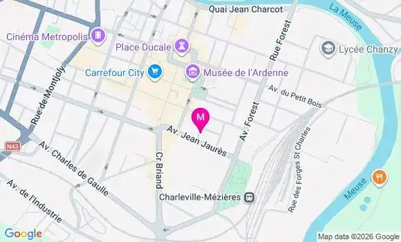 Localisation Mtre Potier Justine