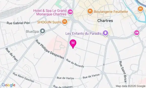 Localisation Mtre Benoit Sarah