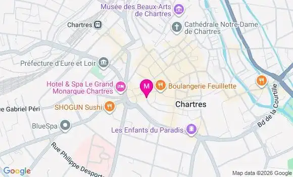 Localisation Mtre Chartrain Amel