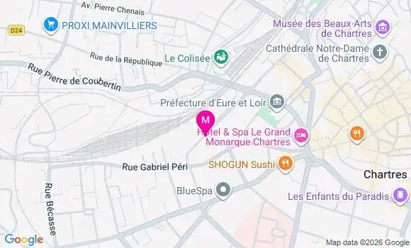 Localisation Mtre Colas Cassandre