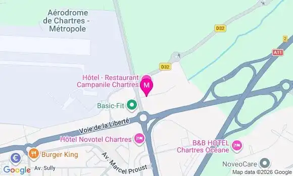 Localisation Mtre Proutheau Baptiste