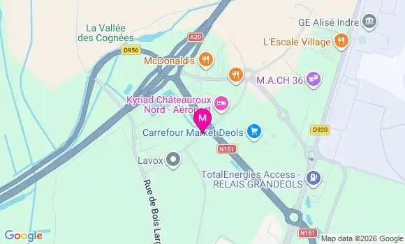 Localisation Mtre Hugon Camille