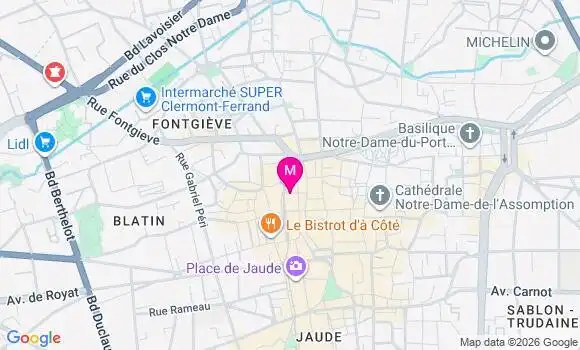 Localisation Mtre Antony Mila