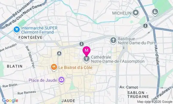 Localisation Mtre Audinet Géraldine