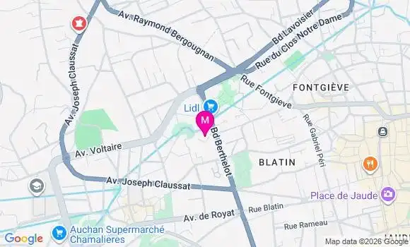 Localisation Mtre Basmaison Laure