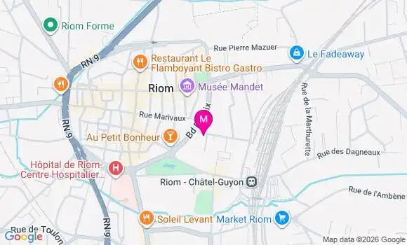 Localisation Mtre Bordas Gaelle