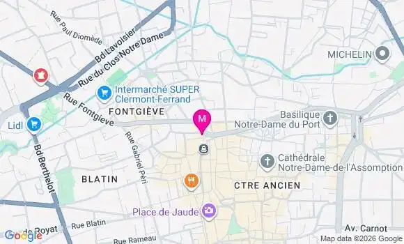 Localisation Mtre Borie Belcour Léna