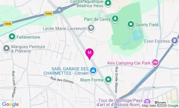 Localisation Mtre Boyer Pauline